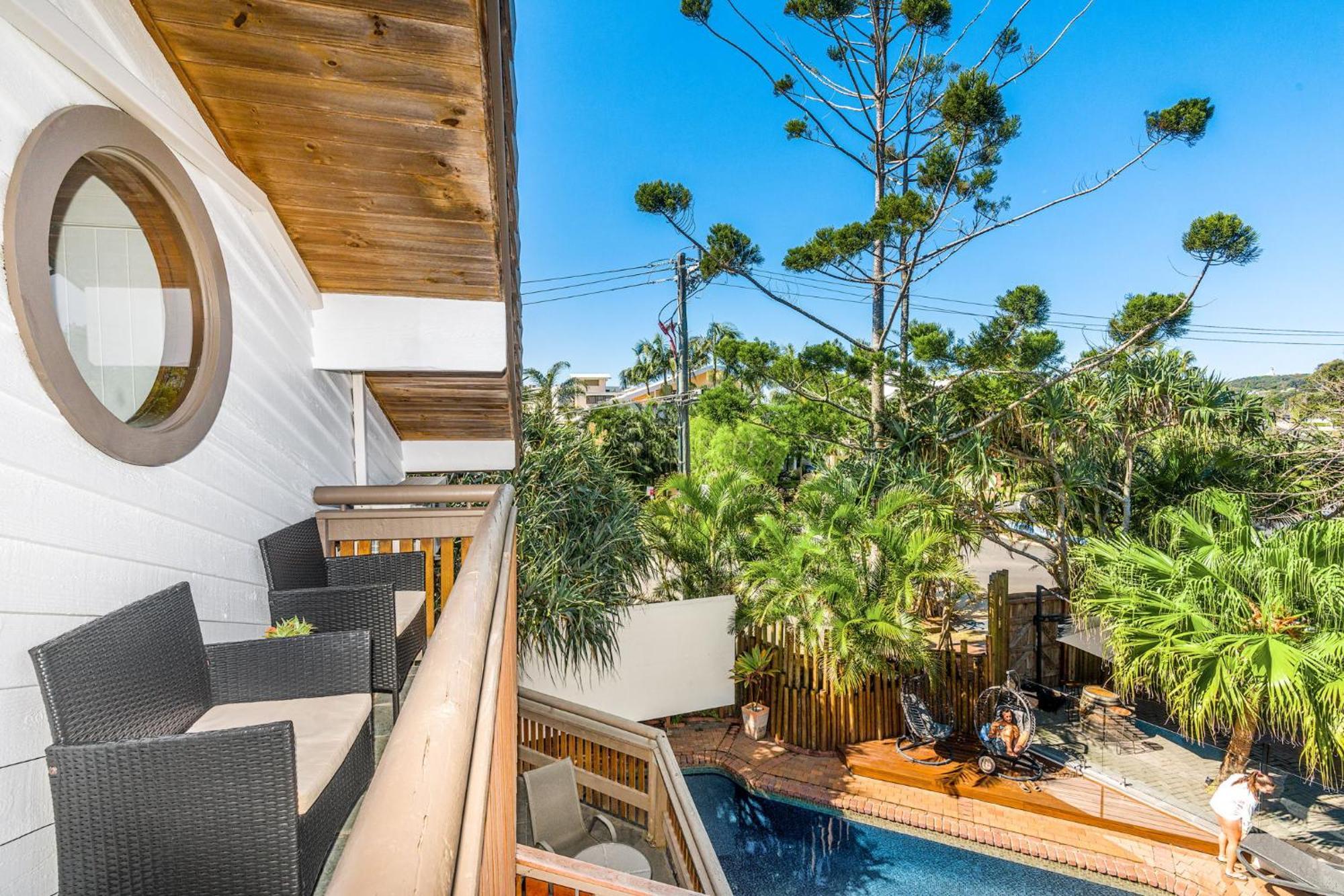 Aquarius Backpackers Resort 拜伦湾 外观 照片