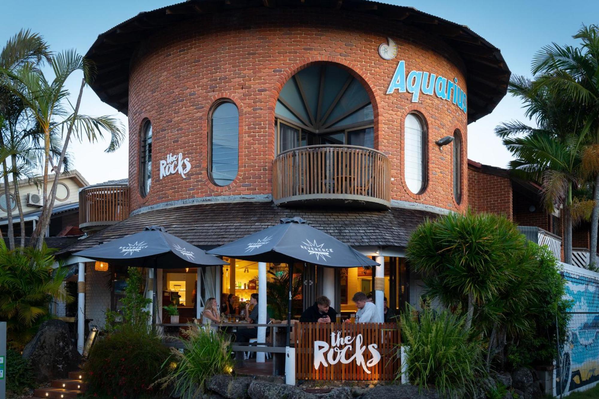 Aquarius Backpackers Resort 拜伦湾 外观 照片
