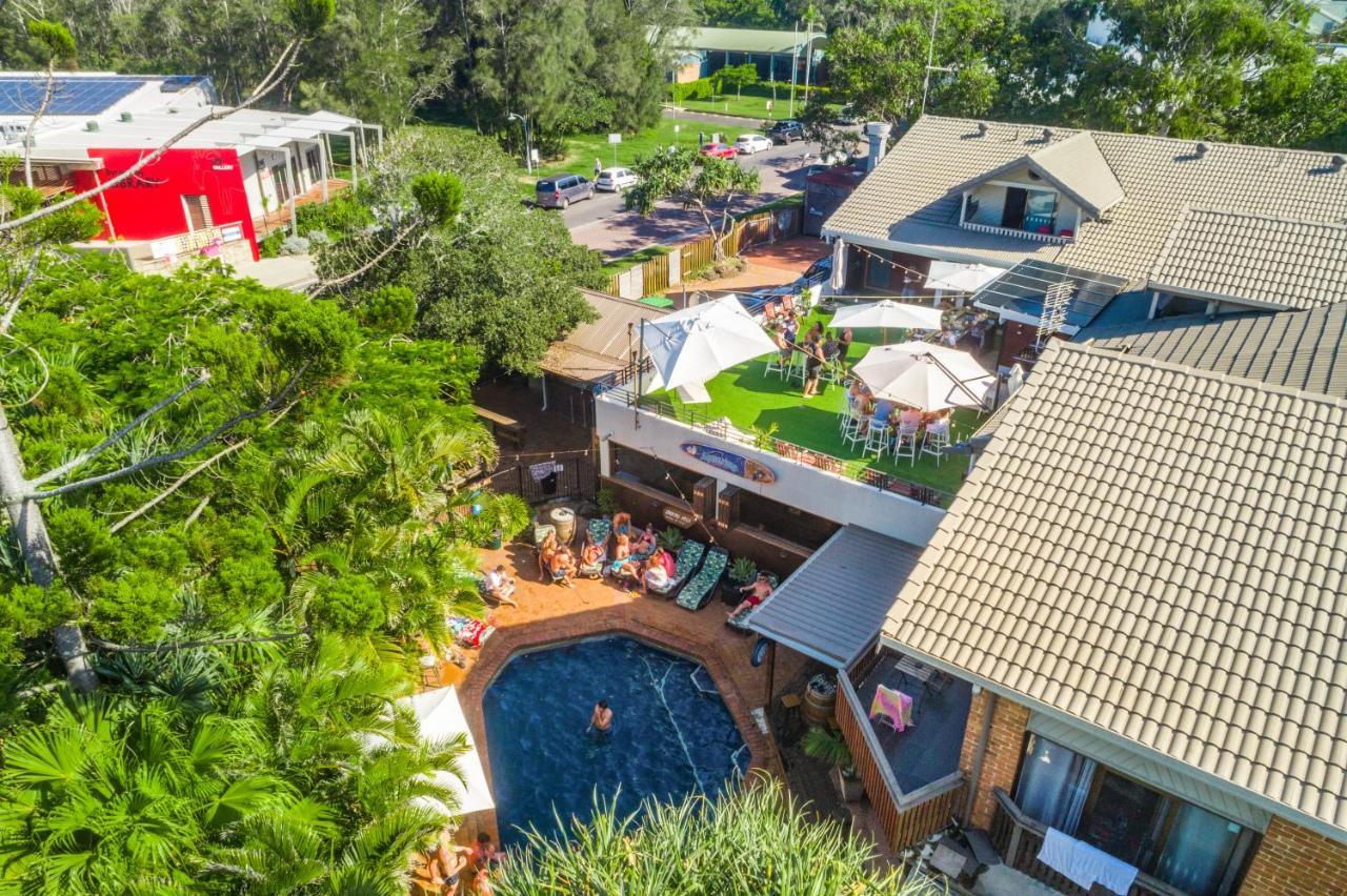 Aquarius Backpackers Resort 拜伦湾 外观 照片